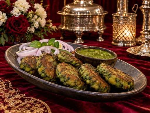 Soya Chaap presented at a premium catered event