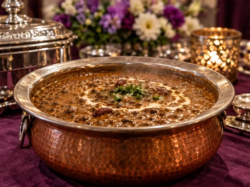 Chhole Onion Creamy Masala presented at a premium catered event
